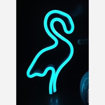 تابلو نئون طرح فلامینگو کد 586 تابلو سازی رضا (پس کرایه)