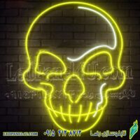 تابلو نئون فلکسی طرح اسکلت - کد NEON350  (e-75)-تابلو سازی رضا (پس کرایه)