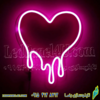تابلو نئون فلکسی طرح قلب کد 387-تابلو سازی رضا (پس کرایه)