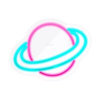 تابلو نئون فلکسی طرح سیاره - کد NEON107-تابلو سازی رضا(پس کرایه)