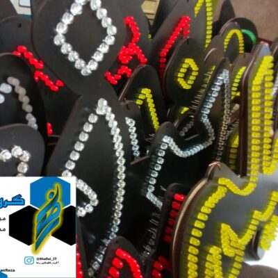 تابلو ال ای دی ثابت  در رنگ و  اندازه مورد نظر شما و  ارسال سریع -تابلوسازی رضا(پس کرایه)