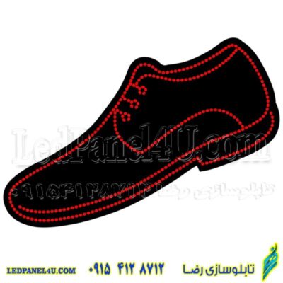 تابلو ال ای دی مدل عکس کفش کد 482-تابلو سازی رضا (پس کرایه)