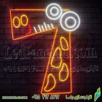 تابلو نئون فلکسی طرح زرافه - کد NEON330  (e-55)-تابلو سازی رضا (پس کرایه)