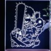 بالبینگ چراغ خواب طرح انیمه مرد اره ای Chainsaw man کد 599 تابلو سازی رضا(پس کرایه) - Image 3