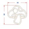 تابلو نئون فلکسی طرح قارچ کد NEON300-تابلو سازی رضا(پس کرایه) - Image 3