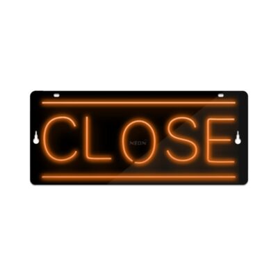 تابلو نئون فلکسی طرح بسته است CLOSE- کد NEON124-تابلو سازی رضا(پس کرایه)